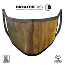 Fading Golden Ridges - Made in USA Mouth Cover Unisex Anti-Dust Cotton Blend Reusable & Washable Face Mask with Adjustable Sizing for Adult or Child