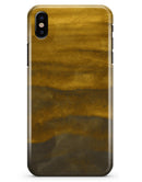 Fading Golden Ridges - iPhone X Clipit Case