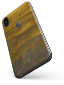 Fading Golden Ridges - iPhone X Skin-Kit