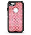 Fading Red and White Snowflake Pattern - iPhone 7 or 8 OtterBox Case & Skin Kits