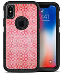 Fading Red and White Snowflake Pattern - iPhone X OtterBox Case & Skin Kits