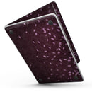 MacBook Pro with Touch Bar Skin Kit - Falling_Pink_Petals_Over_royal_Burgundy_Pattern-MacBook_13_Touch_V6.jpg?