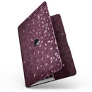 MacBook Pro with Touch Bar Skin Kit - Falling_Pink_Petals_Over_royal_Burgundy_Pattern-MacBook_13_Touch_V7.jpg?