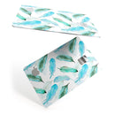 Feathery Watercolor - Premium Protective Decal Skin-Kit for the Apple Credit Card