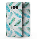 Feathery Watercolor - Samsung Galaxy S8 Full-Body Skin Kit