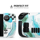 Feathery Watercolor // Vinyl Skin Wrap for Steam Deck OLED & Steam Deck (LCD) — Soft Matte or Ultra Gloss