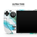 Feathery Watercolor // Vinyl Skin Wrap for Steam Deck OLED & Steam Deck (LCD) — Soft Matte or Ultra Gloss