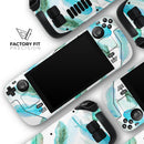 Feathery Watercolor // Vinyl Skin Wrap for Steam Deck OLED & Steam Deck (LCD) — Soft Matte or Ultra Gloss