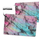 Fibrous Watercolor - Premium Protective Decal Skin-Kit for the Apple Credit Card
