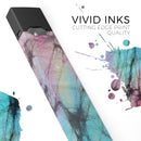 Fibrous Watercolor - Premium Decal Protective Skin-Wrap Sticker compatible with the Juul Labs vaping device