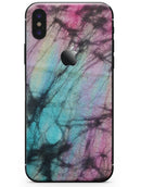 Fibrous Watercolor - iPhone X Skin-Kit