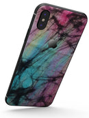 Fibrous Watercolor - iPhone X Skin-Kit