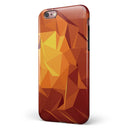 Fiery Abstract Geometric Shapes iPhone 6/6s or 6/6s Plus 2-Piece Hybrid INK-Fuzed Case
