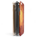Fiery Abstract Geometric Shapes iPhone 6/6s or 6/6s Plus 2-Piece Hybrid INK-Fuzed Case