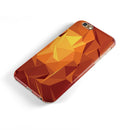 Fiery Abstract Geometric Shapes iPhone 6/6s or 6/6s Plus 2-Piece Hybrid INK-Fuzed Case