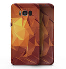 Fiery Abstract Geometric Shapes - Samsung Galaxy S8 Full-Body Skin Kit