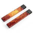 Fiery Abstract Geometric Shapes - Premium Decal Protective Skin-Wrap Sticker compatible with the Juul Labs vaping device