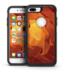 Fiery Abstract Geometric Shapes - iPhone 7 or 7 Plus Commuter Case Skin Kit