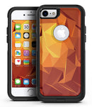 Fiery Abstract Geometric Shapes - iPhone 7 or 7 Plus Commuter Case Skin Kit