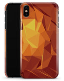 Fiery Abstract Geometric Shapes - iPhone X Clipit Case
