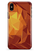 Fiery Abstract Geometric Shapes - iPhone X Clipit Case