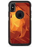 Fiery Abstract Geometric Shapes - iPhone X OtterBox Case & Skin Kits