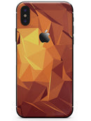 Fiery Abstract Geometric Shapes - iPhone X Skin-Kit