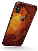 Fiery Abstract Geometric Shapes - iPhone X Skin-Kit