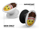 Fitness v3 Emoticon Emoji - Skin Kit for PopSockets and other Smartphone Extendable Grips & Stands