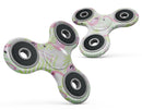 Flamingos Over Green Leaves Full-Body Fidget Spinner Skin-Kit