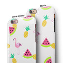 Flaminos Fun and Fruit iPhone 6/6s or 6/6s Plus 2-Piece Hybrid INK-Fuzed Case