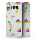 Flaminos Fun and Fruit - Samsung Galaxy S8 Full-Body Skin Kit