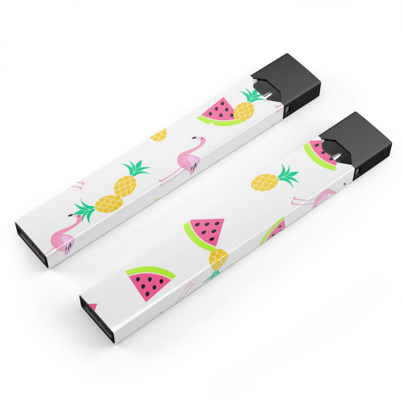 Flaminos Fun and Fruit - Premium Decal Protective Skin-Wrap Sticker compatible with the Juul Labs vaping device