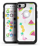Flaminos Fun and Fruit - iPhone 7 or 7 Plus Commuter Case Skin Kit