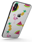 Flaminos Fun and Fruit - iPhone X Skin-Kit