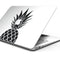 Flat Pineapple - Skin Decal Wrap Kit Compatible with the Apple MacBook Pro, Pro with Touch Bar or Air (11", 12", 13", 15" & 16" - All Versions Available)