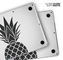 Flat Pineapple - Skin Decal Wrap Kit Compatible with the Apple MacBook Pro, Pro with Touch Bar or Air (11", 12", 13", 15" & 16" - All Versions Available)