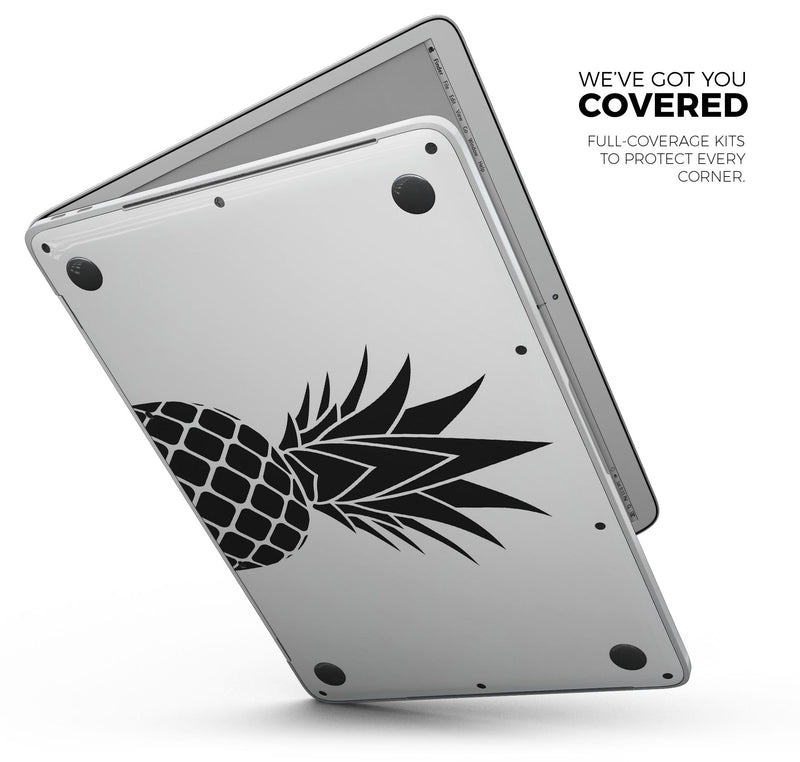 Flat Pineapple - Skin Decal Wrap Kit Compatible with the Apple MacBook Pro, Pro with Touch Bar or Air (11", 12", 13", 15" & 16" - All Versions Available)