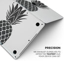 Flat Pineapple - Skin Decal Wrap Kit Compatible with the Apple MacBook Pro, Pro with Touch Bar or Air (11", 12", 13", 15" & 16" - All Versions Available)