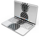 Flat Pineapple - Skin Decal Wrap Kit Compatible with the Apple MacBook Pro, Pro with Touch Bar or Air (11", 12", 13", 15" & 16" - All Versions Available)