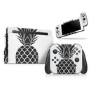 Flat Pineapple // Skin Decal Wrap Kit for Nintendo Switch Console & Dock, Joy-Cons, Pro Controller, Lite, 3DS XL, 2DS XL, DSi, or Wii - Vinyl Skin Wrap for Nintendo Switch 2, OLED, Lite, Pro Controller, Wii & Classic Handhelds