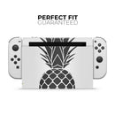 Flat Pineapple // Skin Decal Wrap Kit for Nintendo Switch Console & Dock, Joy-Cons, Pro Controller, Lite, 3DS XL, 2DS XL, DSi, or Wii - Vinyl Skin Wrap for Nintendo Switch 2, OLED, Lite, Pro Controller, Wii & Classic Handhelds