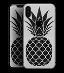 Flat Pineapple - iPhone XS MAX, XS/X, 8/8+, 7/7+, 5/5S/SE Skin-Kit (All iPhones Available)