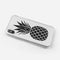 Flat Pineapple - Crystal Clear Hard Case for the iPhone XS MAX, XS & More (ALL AVAILABLE)