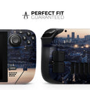 Flipped Fantasy Science Vision // Premium Vinyl Wrap Skin Kit Compatible with the Steam Deck & Steam Deck OLED