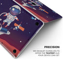 Floating Cartoon Astranaut - Skin Decal Wrap Kit Compatible with the Apple MacBook Pro, Pro with Touch Bar or Air (11", 12", 13", 15" & 16" - All Versions Available)