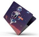 Floating Cartoon Astranaut - Skin Decal Wrap Kit Compatible with the Apple MacBook Pro, Pro with Touch Bar or Air (11", 12", 13", 15" & 16" - All Versions Available)
