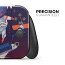 Floating Cartoon Astranaut // Skin Decal Wrap Kit for Nintendo Switch Console & Dock, Joy-Cons, Pro Controller, Lite, 3DS XL, 2DS XL, DSi, or Wii - Vinyl Skin Wrap for Nintendo Switch 2, OLED, Lite, Pro Controller, Wii & Classic Handhelds