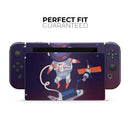 Floating Cartoon Astranaut // Skin Decal Wrap Kit for Nintendo Switch Console & Dock, Joy-Cons, Pro Controller, Lite, 3DS XL, 2DS XL, DSi, or Wii - Vinyl Skin Wrap for Nintendo Switch 2, OLED, Lite, Pro Controller, Wii & Classic Handhelds