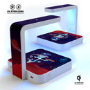 Floating Cartoon Astranaut UV Germicidal Sanitizing Sterilizing Wireless Smart Phone Screen Cleaner + Charging Station